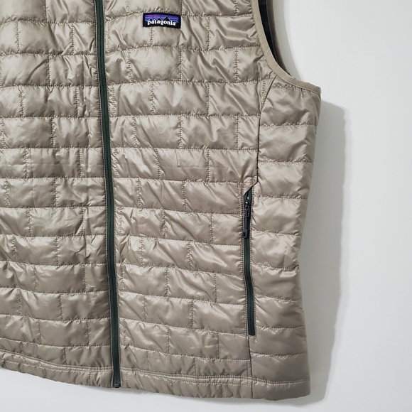 Patagonia Nano Puff Packable Vest Seabird Grey Mens XL NEW - Picture 8 of 11